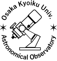 Osaka-Kyoiku Univ. Astronomical Observatory Logo